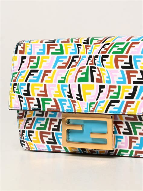 fan pin bag fendi|Fendi leather handbags.